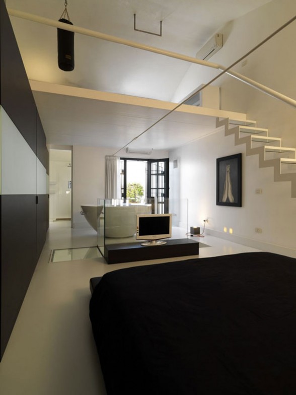 Amazing Twin Loft Apartment in Italy - Livingroom
