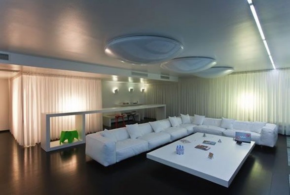 Changing Living Room Scene Apartment, Amazing Design by AA Studio - 1