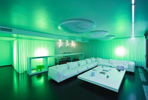 Changing Living Room Scene Apartment, Amazing Design by AA Studio - 2
