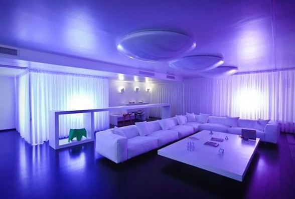 Changing Living Room Scene Apartment, Amazing Design by AA Studio - 4