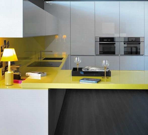 Cheerful Interior Design in Yellow Themes