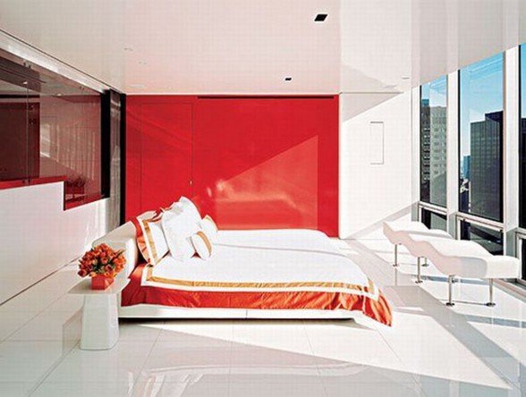 Christopher Colman’s Architecture - Stylish and Modern Apartment Design in New York - Bedroom