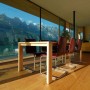 Contemporary House with Lakeside Landscape: Contemporary House With Lakeside Landscape   Dinning Room