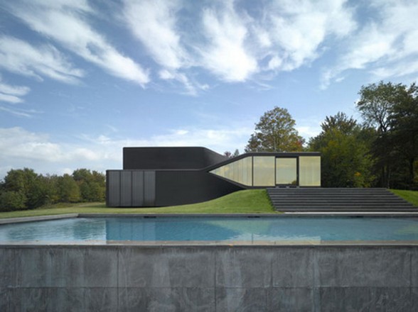 Fantastic Design in Holiday Residence from UNStudio - Pool
