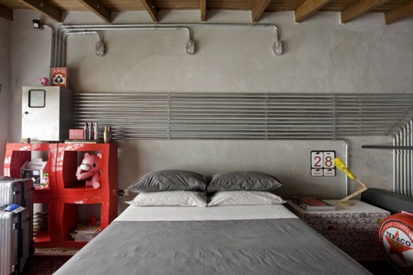 GT House, A Modern Apartment Ideas in Brazil - Bedroom