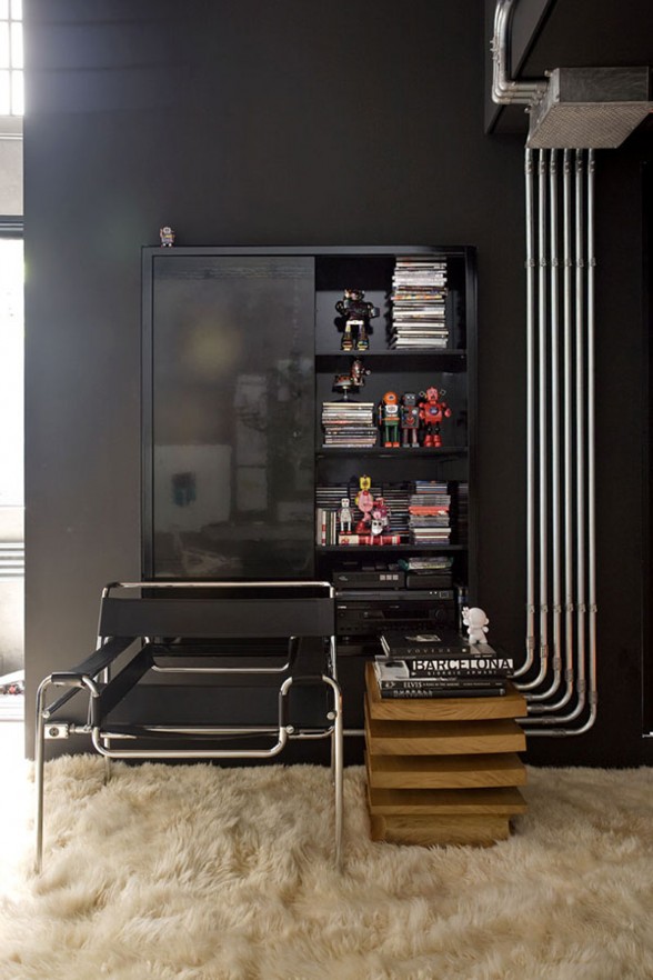 GT House, A Modern Apartment Ideas in Brazil - Library