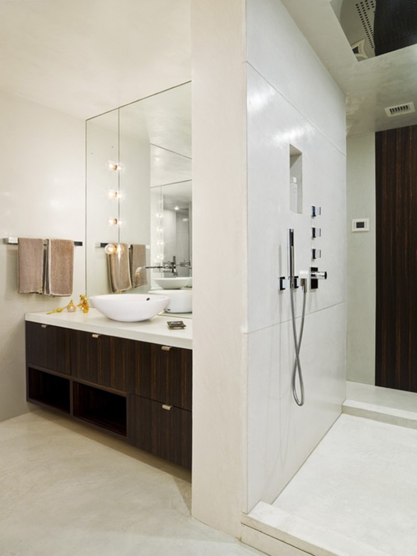 Great Contemporary Apartment Design in New York - Bathroom