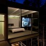 Modern Houses in Forest Environment, A Slop Home Design: Modern Houses In Forest Environment, A Slop Home Design   Balcony