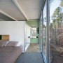 Modern Houses in Forest Environment, A Slop Home Design: Modern Houses In Forest Environment, A Slop Home Design   Bedroom And Bathroom