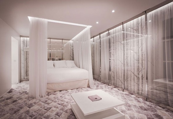 OnOff Suite, An Apartment Design which Changing Design with The Button Pushed - Bedroom