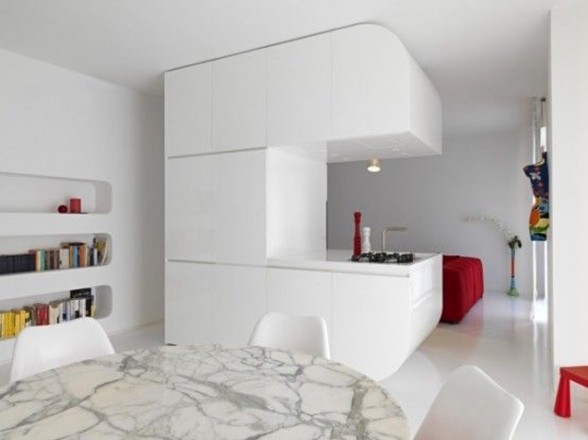 Romolo Stanco Work, Space Oddysey Apartment Inspiration - Kitchen