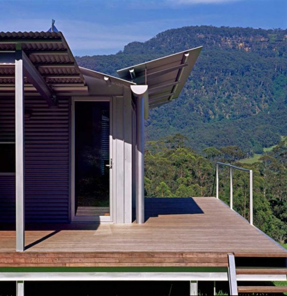 Small and Cool Mountain House Plans in Big Rock Australia - Terrace