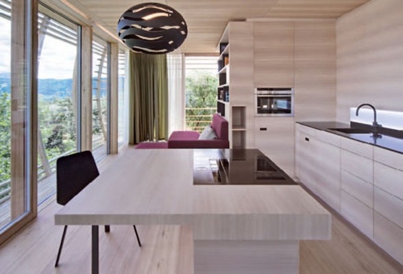 The Fincube, Modern Architectural Design in Germany - Kitchen