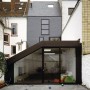 Three Levels Townhouse in Germany, Thin and Modern Style: Three Levels Townhouse In Germany, Thin And Modern Style   Backyard