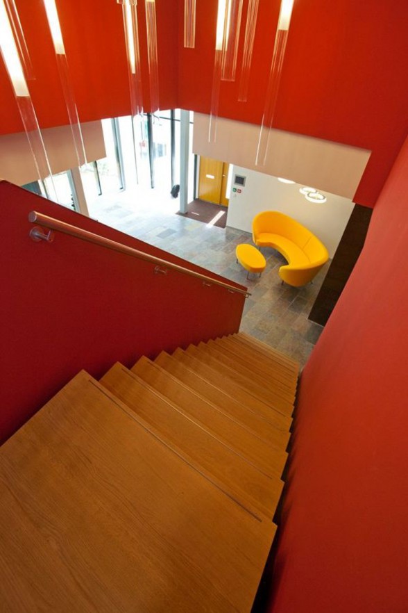 Verkerk Group Office Architecture Building from EGM Architects - Stairs