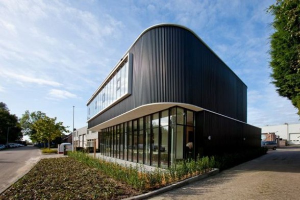 Verkerk Group Office Architecture Building from EGM Architects - Yard