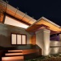 Wood Interiors and Exterior in Warmth Home Architecture