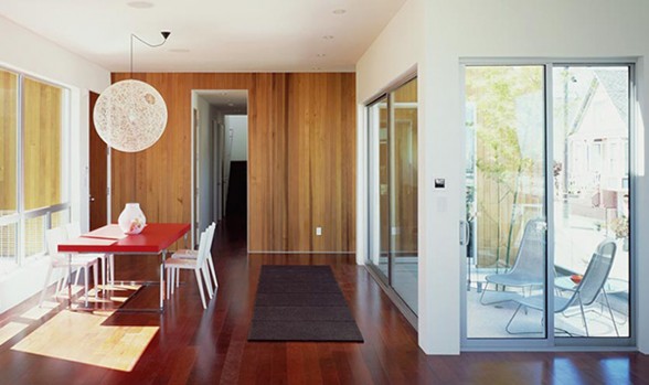 Woody Style Green-Eco House Design in San Francisco - Interiors