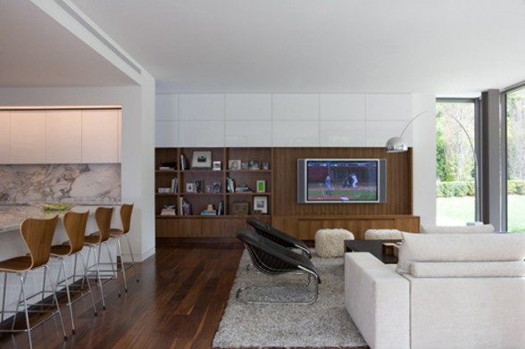 Astonishing Santa Monica Residence from Belzberg Architect - Living Room