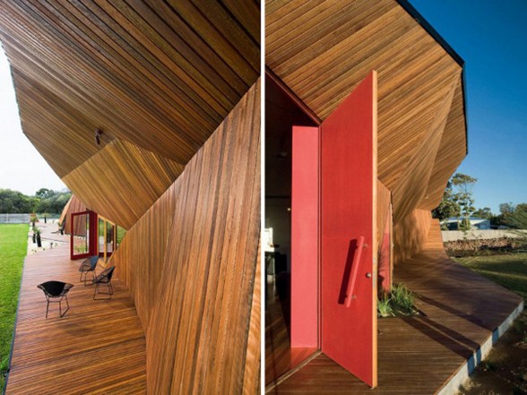Australian Letterbox House, A Unique Architecture from McBride Charles Ryan - Terraces
