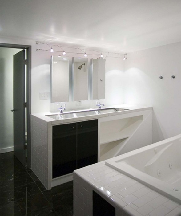 Beautiful Design for Contemporary Block House from Moto Designshop - Bathroom