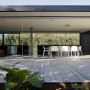 Black Cubic House Design with Mixing Modern Architecture and Natural Environment: Black Cubic House Design With Mixing Modern Architecture And Natural Environment   Terraces