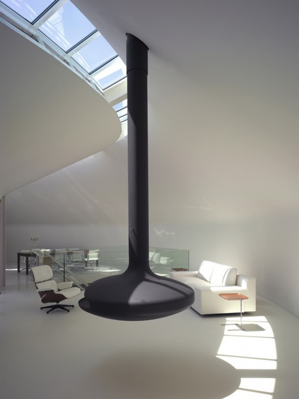 Cie Architecture Work, Villa Meindersma Design in Netherlands - Living room