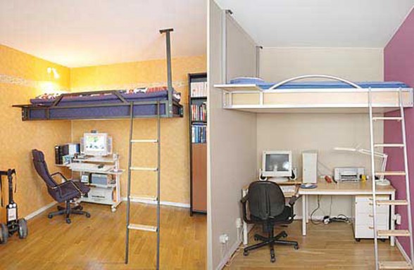 Compact Living Ideas for Small Sized Apartments - In Working Desk