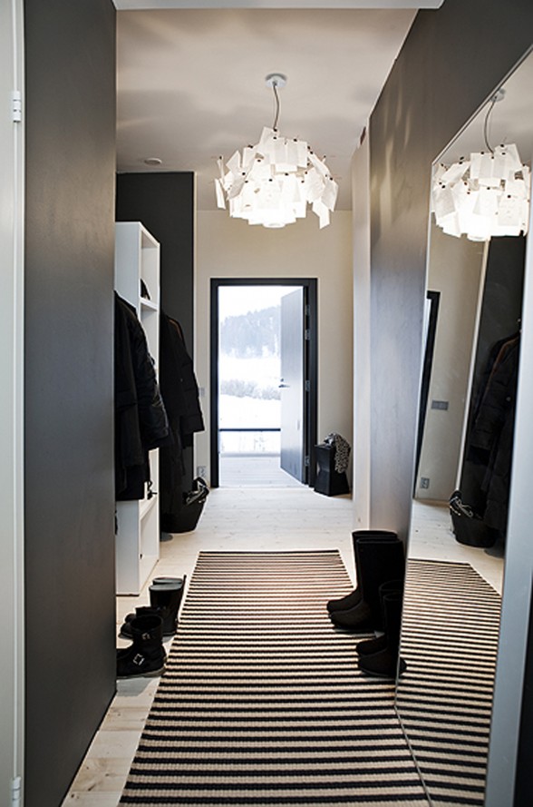 Countryside Winter House Interior Design from Ulla Koskinen - Changing Room