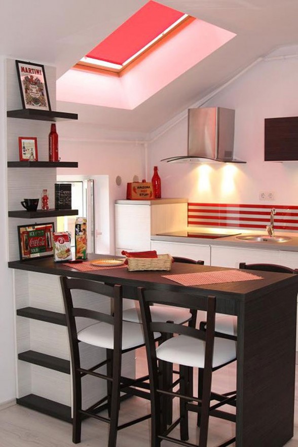 Cozy Apartment Inspiration in Romania - Dinning Room