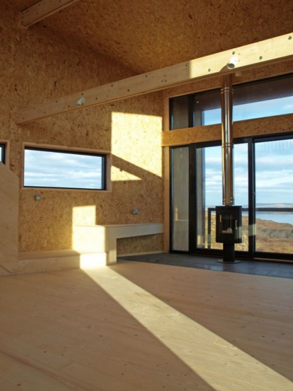 Fiscavaig Holiday House, Scottish Small House Design - Interior