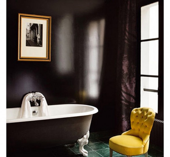Interior Design Ideas, The Black Room  - Bathroom