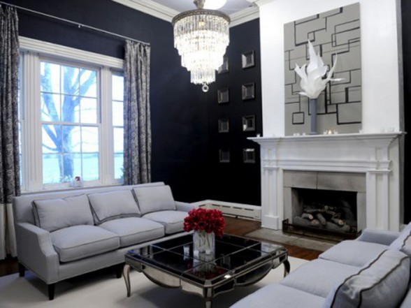 Interior Design Ideas, The Black Room  - Living Room