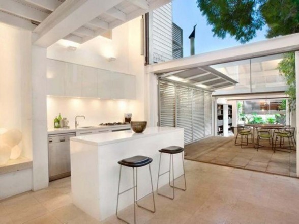 Modern Style of Tropical House Ideas, Comfortable and Natural - Kitchen