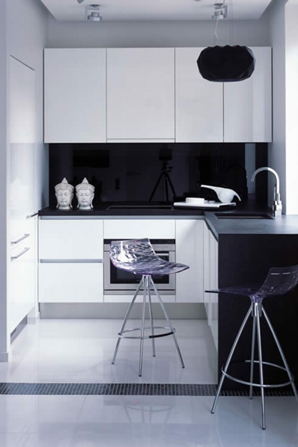 Modern and Elegant Apartment Inspiration for Young Generation from ERGES - Kitchen