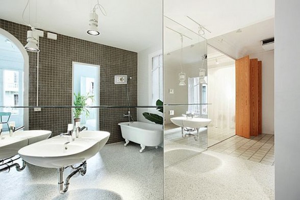 Renovated Apartment with Awesome Luxury Design - Bathroom