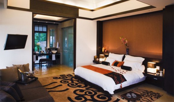 Romantic View in Cliff-Side Villa of Banyan Resort Mexico - Bedroom