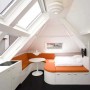 Small Loft Apartment, A Beautiful Design from Queeste Architecten: Small Loft Apartment, A Beautiful Design From Queeste Architecten   Bedroom