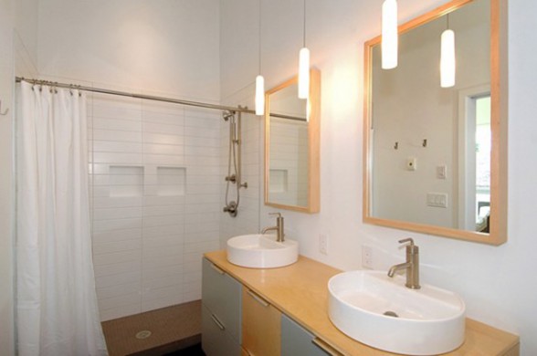 Sustainable Modern Home Design, Comfortable Living Space - Bathroom