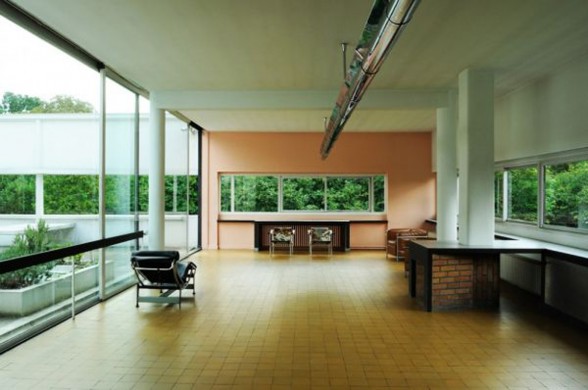 Villa Savoye, French Villa Architectural by Le Corbusier - Interior