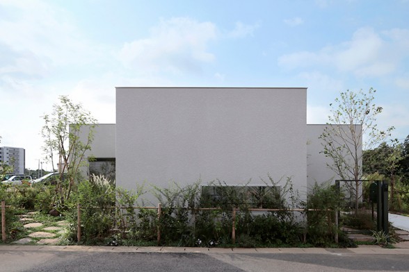 Café-House, Contemporary Home Design from Makoto Yamaguchi - Architecture