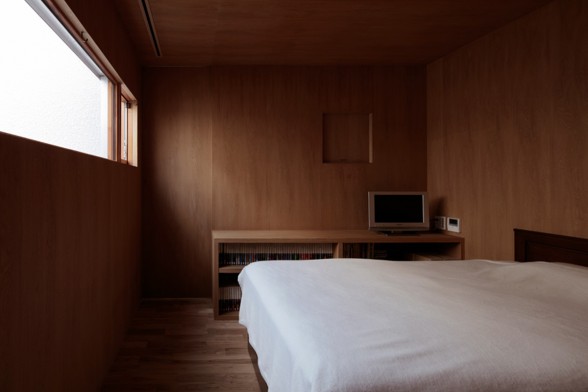 Café-House, Contemporary Home Design from Makoto Yamaguchi - Bedroom
