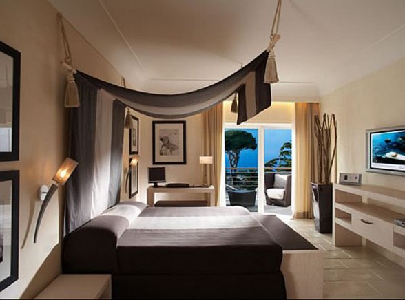 Capri Palace Hotel and Spa, Luxurious 5-Star Hotel Design Architecture - Bedroom