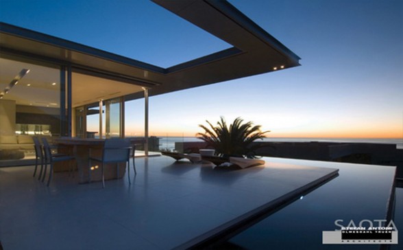 First Crescent House, Magnificent Architecture from Saota - Terrace