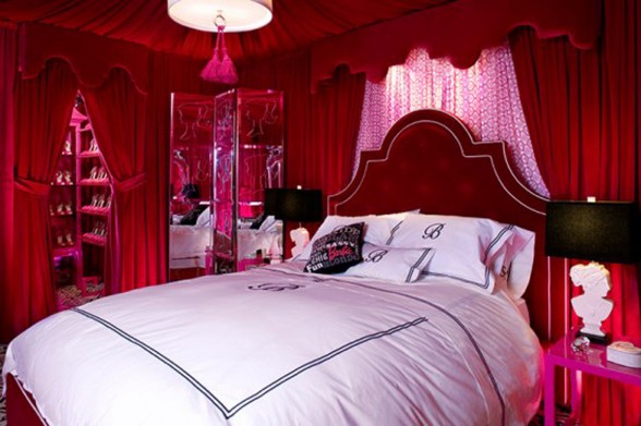 Malibu Dream House, Cute Barbie Themes Home Design - Bedroom