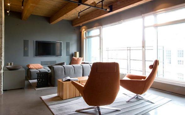 Modern Design from Kelly Reynolds, Modern Apartment in Vancouver - Living Room