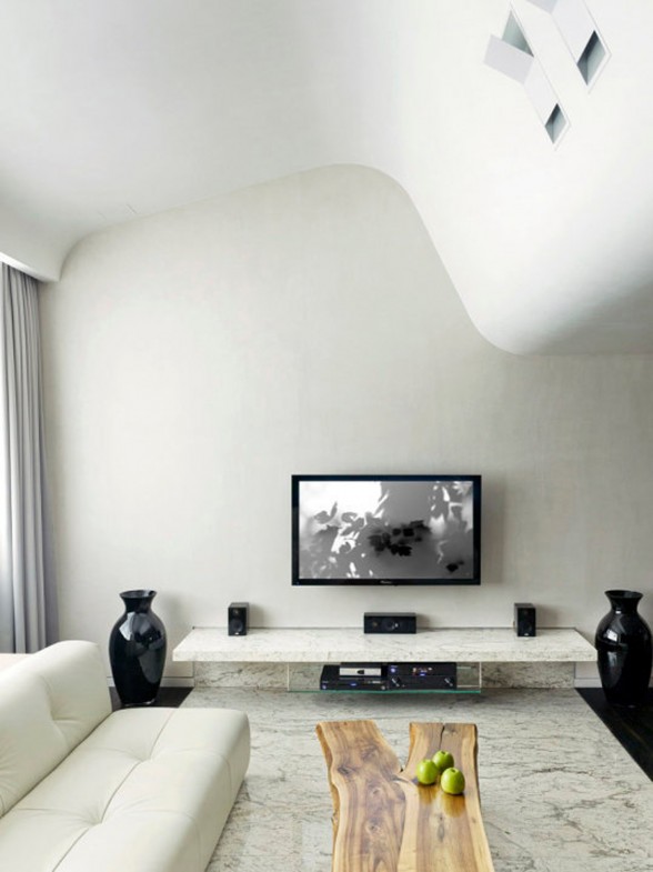 Russian Minimalist Apartment, Decolieu Studio Design