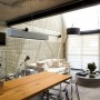 The Industrial Loft, Great Interior Design with Brick-Like Decoration