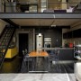 The Industrial Loft, Great Interior Design with Brick-Like Decoration: The Industrial Loft, Great Interior Design With Brick Like Decoration   Two Storey
