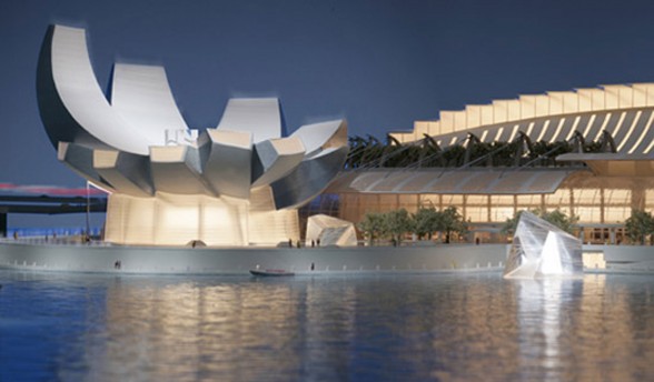 Amazing Building Architecture, Singapore Art Science Museum